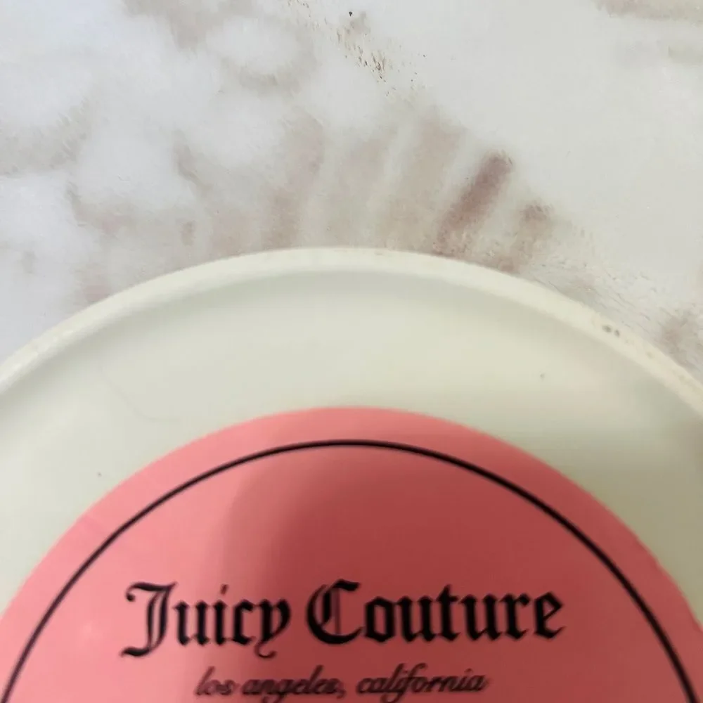 Juicy Couture Pink and White trinket tray